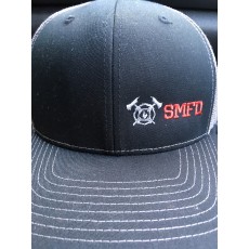 Richardson - Black/Charcoal Trucker Cap 