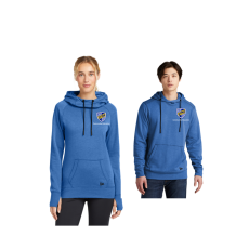 Royal New Era Tri-Blend Fleece Pullover Hoodie