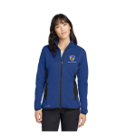 Blue Heather Eddie Bauer Ladies Full-Zip Fleece Jacket