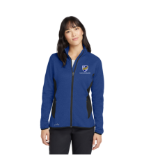 Blue Heather Eddie Bauer Ladies Full-Zip Fleece Jacket