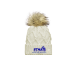 New Era Faux Fur Pom Beanie