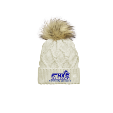 New Era Faux Fur Pom Beanie