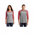 Mens & Ladies 3/4-Sleeve Raglan