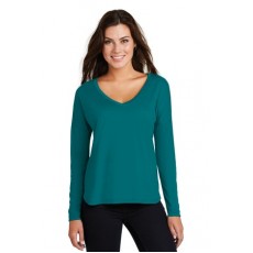 Ladies Drapey Long Sleeve Tee