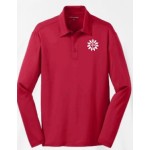 Adult  Long Sleeve Performance Polo (100% Polyester)