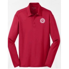 Adult  Long Sleeve Performance Polo (100% Polyester)