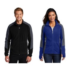 NorthRidge Colorblock Microfleece Jacket