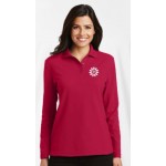 Ladies Long Sleeve Polo (Cotton/Poly)