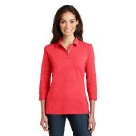Ladies 3/4-Sleeve Polo