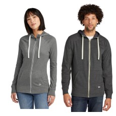 New Era® Sueded Cotton Blend Full-Zip Hoodie