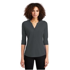 OGIO Ladies Jewel Henley