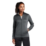 Sport-Tek Ladies Sport-Wick® Fleece Full-Zip Jacket