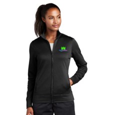 NKH Ladies Sport-Wick Fleece Full-Zip 