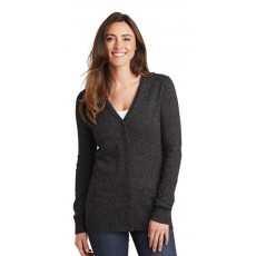 Ladies Marled Cardigan Sweater