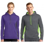  Colorblock Hooded Pullover