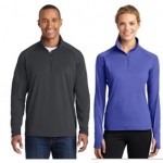 EC Mens and Ladies Sport-Wick1/2-Zip Pullover 
