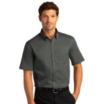 Port Authority® Short Sleeve SuperPro React™Twill Shirt