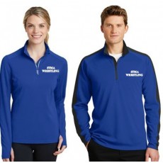 Textured Colorblock 1/4-Zip