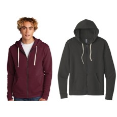 Next Level Unisex Santa Cruz Zip Hoodie