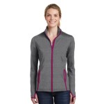 Sport-Wick Stretch Contrast Full-Zip Jacket