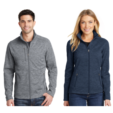 EC Mens & Ladies Digi Stripe Fleece Jacket