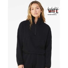 BELLA + CANVAS - Women’s Sponge Fleece Half Zip Pullover