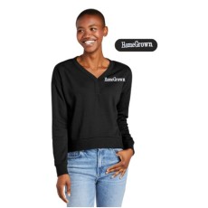District® Women’s Perfect Tri® Fleece V-Neck Sweatshirt