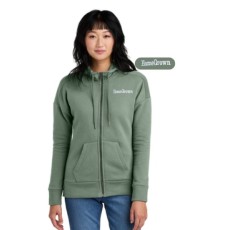 District® Women’s Perfect Weight® Fleece Drop Shoulder Full-Zip Hoodie